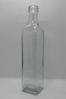 كرتون قوارير شفاف خاص زيت الزيتون مربع حجم 500 مل...