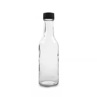 كرتون قوارير زجاج شفاف شطة مع غطاء تقطير 150 مل (1...