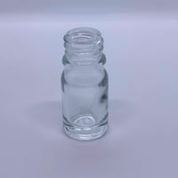 كرتون قوارير زجاج شفاف سعة 5 مل مع قطارة (255 حبة)