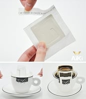 كيس فلتر قابل للتعليق و ترشيح قهوة استخدام واحد "ش...