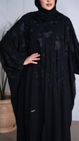 عباية بشت شيفون مطرزه