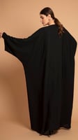 عباية سادة بقصة واسعة