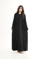 عباية بياقه رسميه مفتوحة