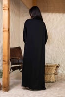 عباية ياقة طويلة