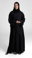 عباية مغلقه طبقتين