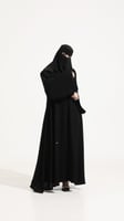 عباية ساده بخامة عملية
