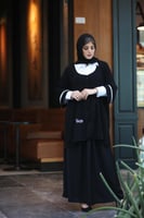 طقم عباية بـ 3 قطع منفصلة