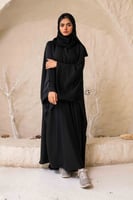 عباية كلوش باكمام واسعة