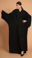 عباية سادة بقصة واسعة