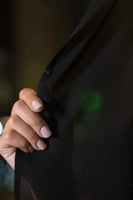 طرحة سوداء بطقطق