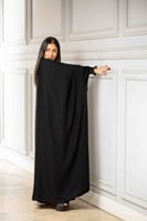 عباية بشت بكم مزموم وكشكه ناعمة