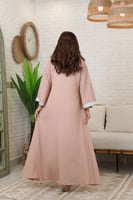 جلابية مطرزة بفضي