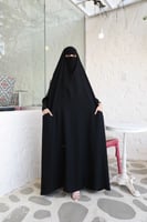 عباية رأس سحاب و بجيوب