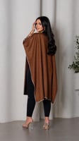 شال شتوي بني