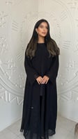 عباية شيفون مبطنه