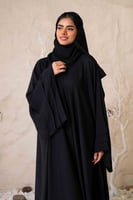 عباية كلوش باكمام واسعة