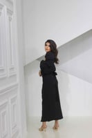 فستان اسود كلاسيك