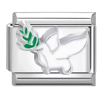 تشارم فضي حمامة سلام