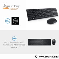 ديل لوحة مفاتيح وماوس لاسلكي KM5221W (عربي/انجليزي...