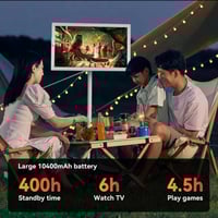 حامل أرضي تلفزيون ذكي 21.5 بوصة تعمل باللمس مع كام...