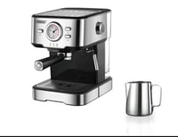 هيبريو آلة صنع قهوة الإسبريسو من الستانلس ستيل, ما...