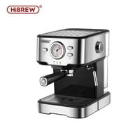 هيبريو آلة صنع قهوة الإسبريسو من الستانلس ستيل, ما...