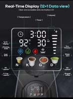 HiBREW 6 في 1 ماكينة صنع القهوة متعددة الكبسولات ا...