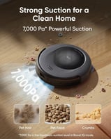 يوفي مكنسة روبوت اومني C20 مع محطة الكل في واحد، ت...