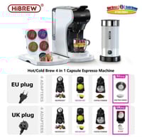 ماكينة صنع القهوة 4 في 1 متعددة كبسولة أوتوماتيكية...