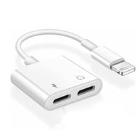 S - تحويله للايفون بمدخلين سماعه وشاحن تايب سي م/M...