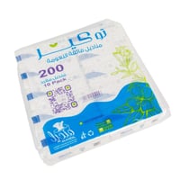 مناديل وجه توكير 50 عبوة (200 منديل مفرد نقش خفيف)
