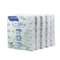 مناديل وجه توكير 50 عبوة (300 منديل مفرد نقش خفيف)