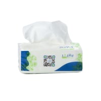 مناديل وجه توكير 50 عبوة (200 منديل مفرد نقش خفيف)