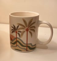 كوب سيراميك النخلة