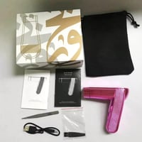 دخون | الأصلي | مبخر بخور قابل للشحن | أسود ذهبي