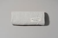 منديل كتان - beige linen napkin