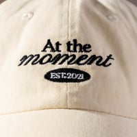 moment cap-black embroidery