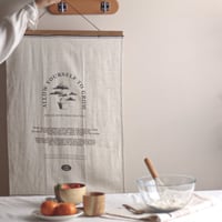 نسيج كتان - allow yourself linen poster