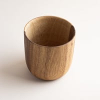 soft wood cup - كوب