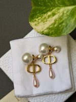 حلق ديور لؤلؤ زهري