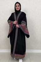 بشت جوخ نسائي مطرزه بسدو تراثي بشكل جديد