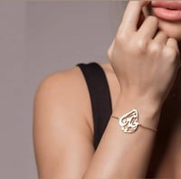 اسواره نسائية بالاسم ا سواره بالاسم مطلي ذهب