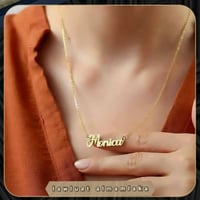 قلادة نحت الاسم ليزر حسب الطلب