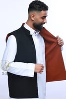 سديري جوخ اسود - بني