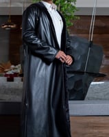 فروه جلد اسود مبطنه بفرو