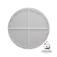 357 - قالب سيلكون مقسم