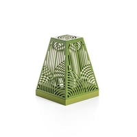 مبخرة مع غطاء بلون أخضر