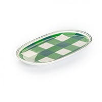 صحن بيضاوي سيراميك