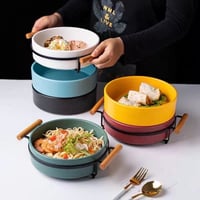 صينية تقديم مع حامل