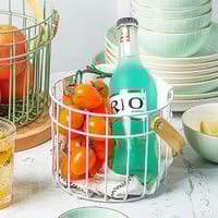 سله حديد مع حامل